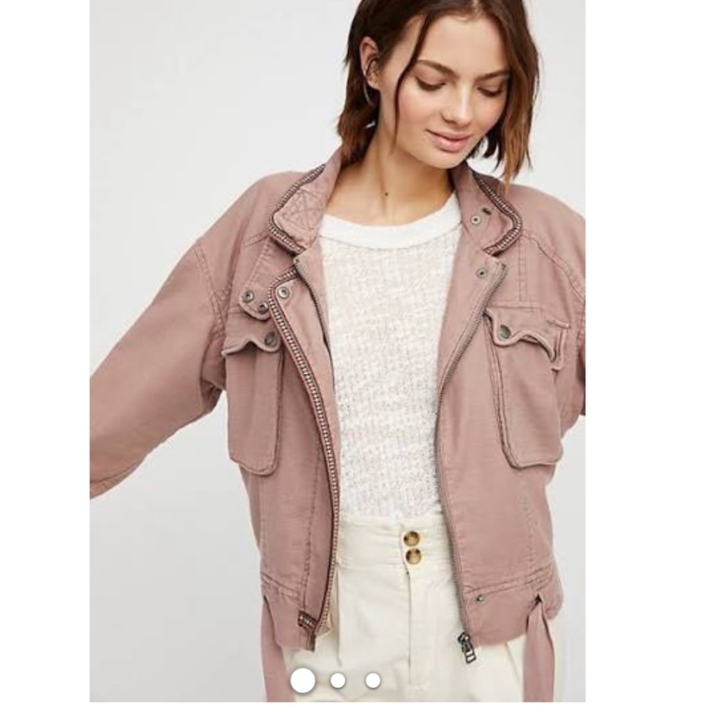 FREE PEOPLE bomber jacket